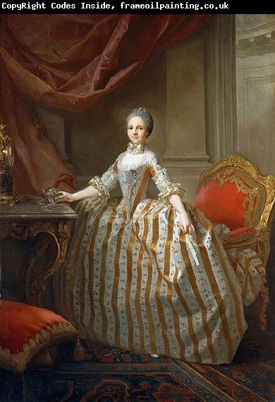 Laurent Pecheux Portrait of Princess Maria Luisa of Parma